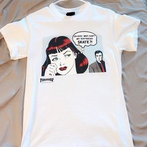 size men’s small thrasher shirt